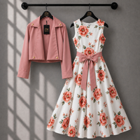 Luxe Bloom Jacket Maxi Set