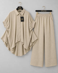 Butterfly Flare Co-Ord Set ZM-022