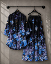 Elara Co-Ord Border Print