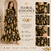 Black Floral