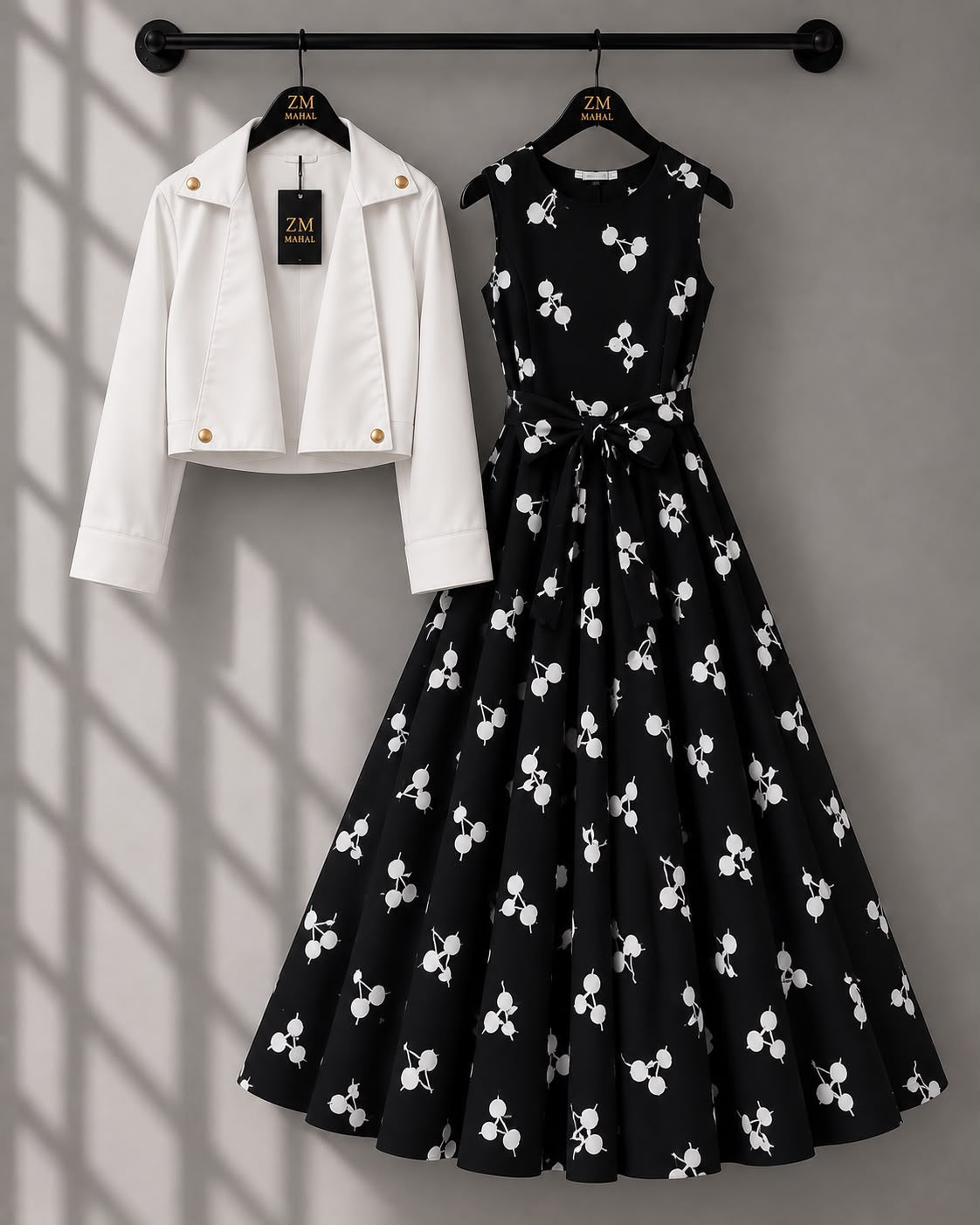 Luxe Bloom Jacket Maxi Set