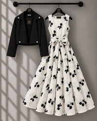 Luxe Bloom Jacket Maxi Set