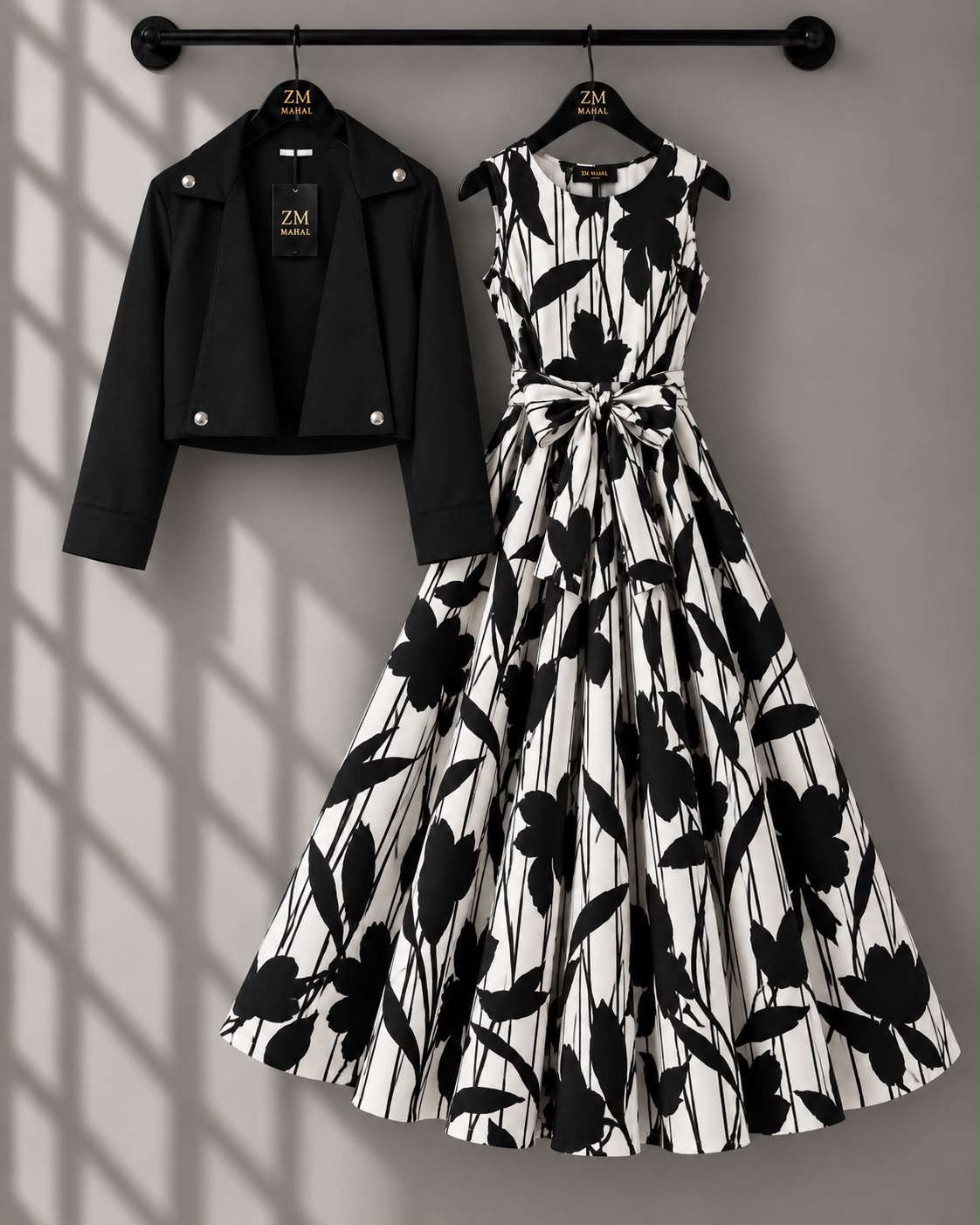 Luxe Bloom Jacket Maxi Set