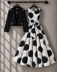 Luxe Bloom Jacket Maxi Set