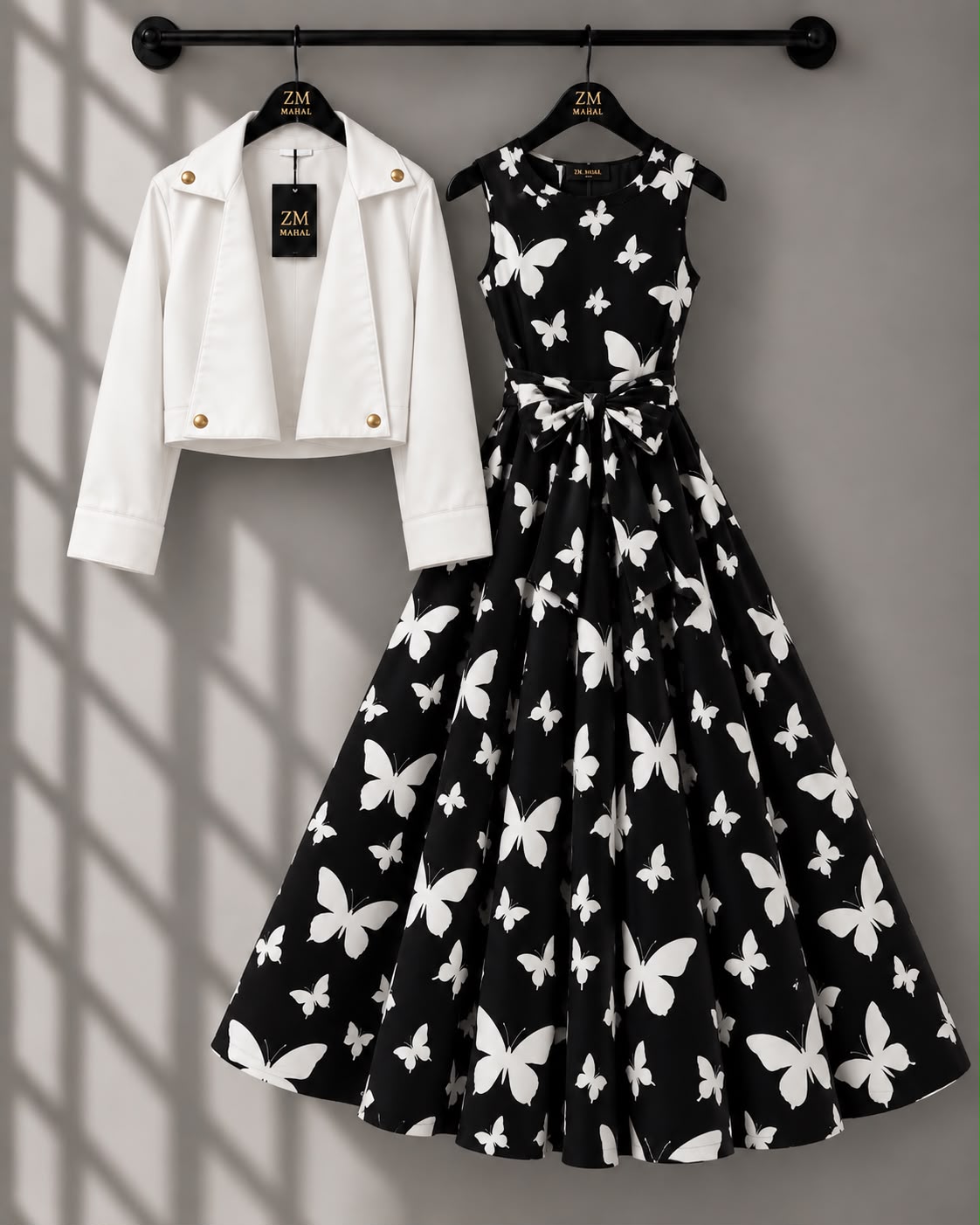 Luxe Bloom Jacket Maxi Set