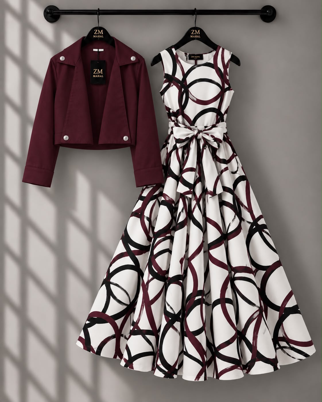 Luxe Bloom Jacket Maxi Set
