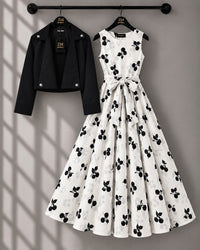 Luxe Bloom Jacket Maxi Set