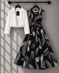 Luxe Bloom Jacket Maxi Set