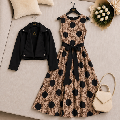 Luxe Bloom Jacket Maxi Set