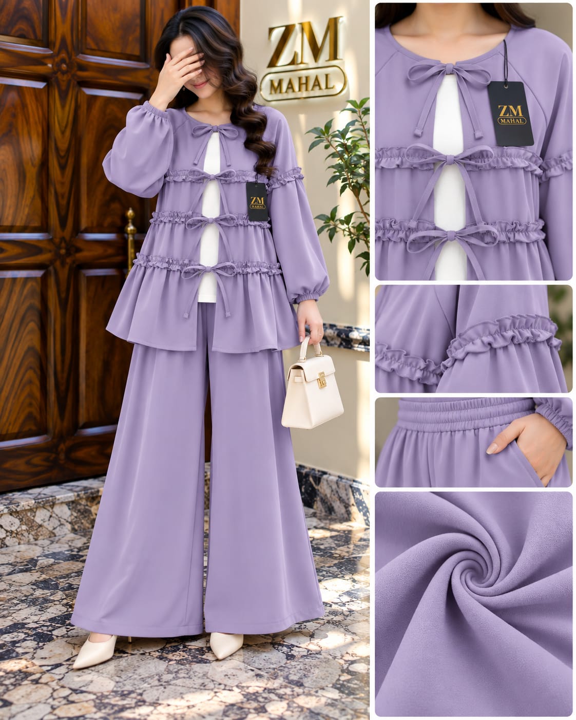 Meher Tie 3-Piece Suit | ZM-017