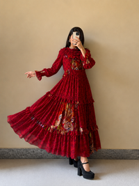 Turkish Imported Chiffon Maxi Dress