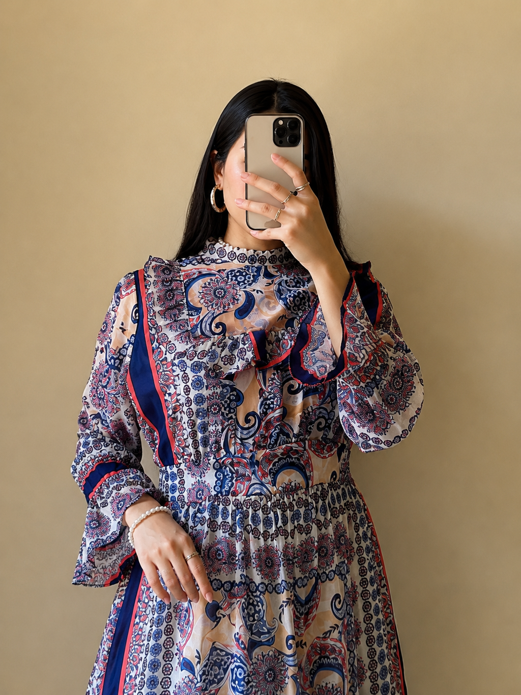 Turkish Imported Chiffon Maxi Dress