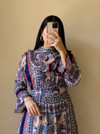 Turkish Imported Chiffon Maxi Dress
