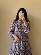 Turkish Imported Chiffon Maxi Dress