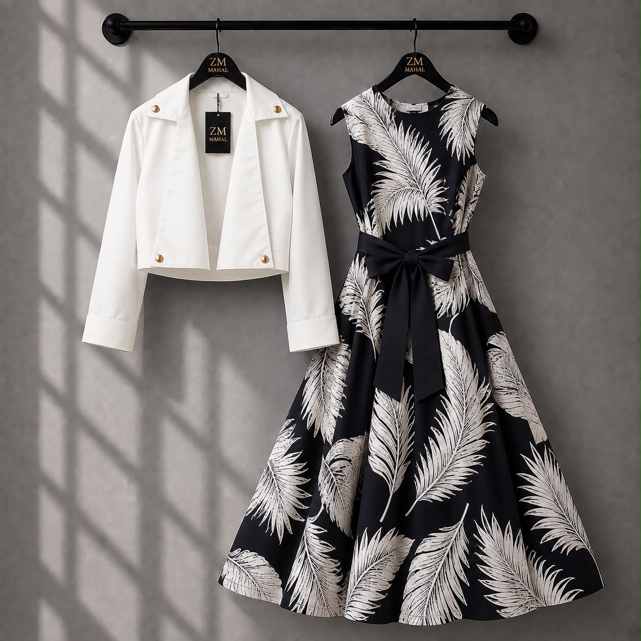 Luxe Bloom Jacket Maxi Set
