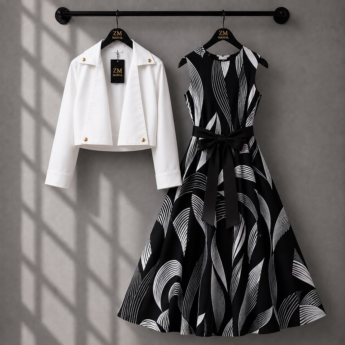 Luxe Bloom Jacket Maxi Set