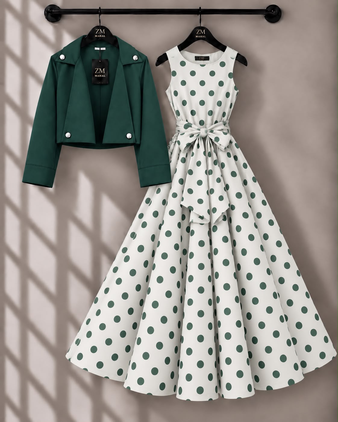 Luxe Bloom Jacket Maxi Set