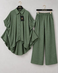 Butterfly Flare Co-Ord Set ZM-022